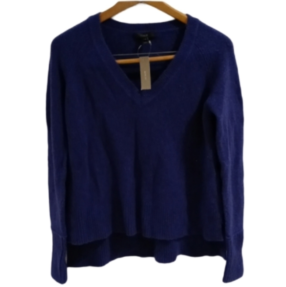 NWT J. Crew sweater wool alpaca blend oversized
